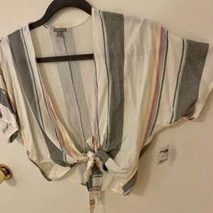 Crop Top Front Tie